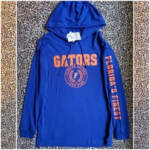 2016 VS PINK University of Florida UF Gators Hooded Longsleeve Crew, NWT, Size S